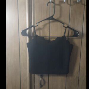 Girls size 10 crop top
